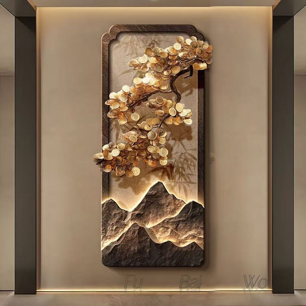 Nueva pintura de decoración de - Wall Decor Lighting Tree reseña y precio