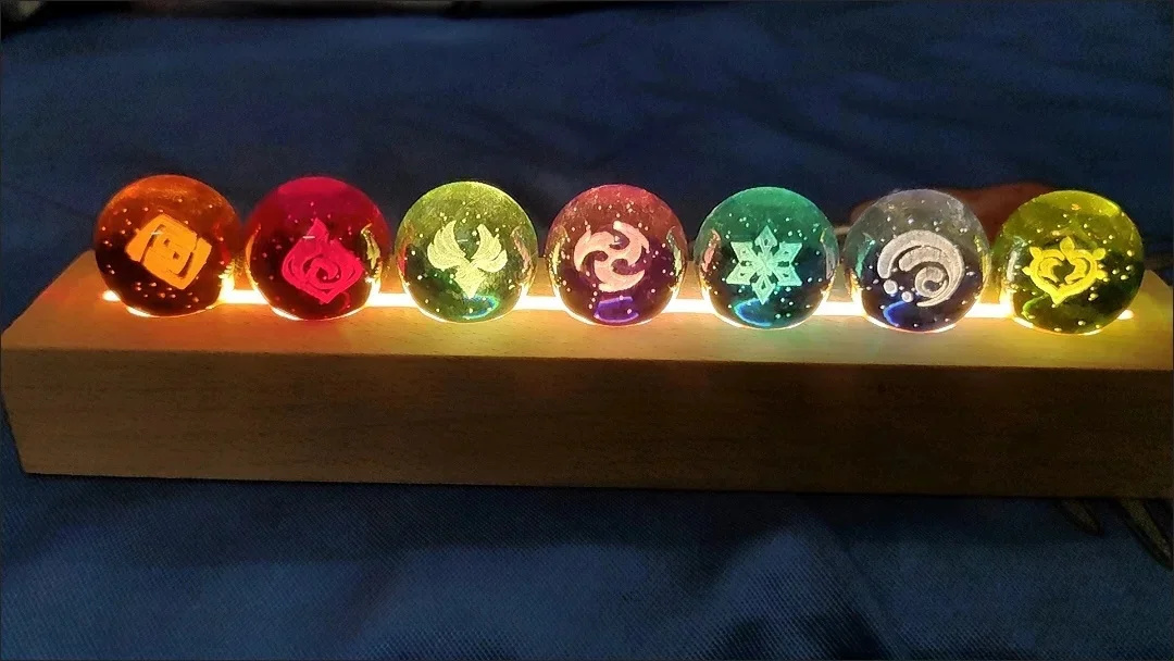 Juego Genshin Impact figura de - Elements Lighting Decor reseña y precio