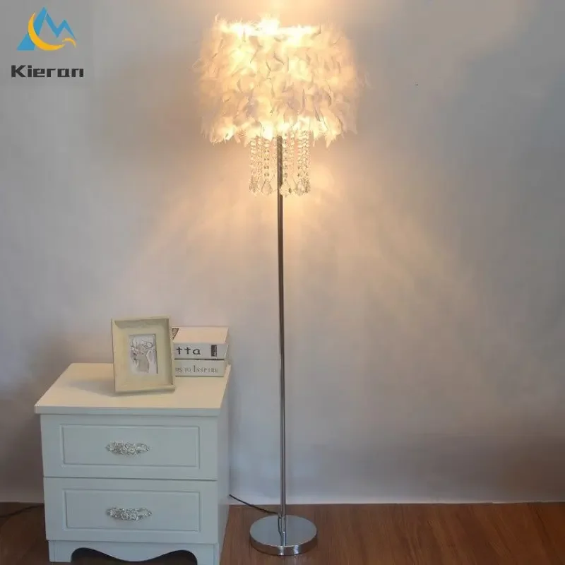 Luz LED de suelo de cristal mo - Floor Lamp Tripod reseña y precio