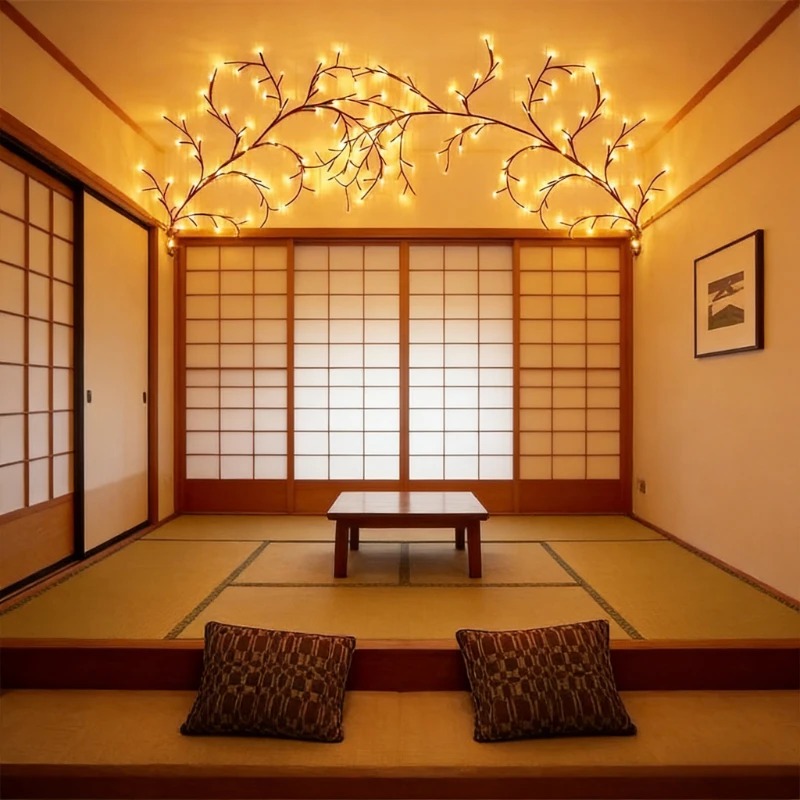Guirnalda de Luces LED con Ram - Wall Decor Lighting Tree reseña y precio