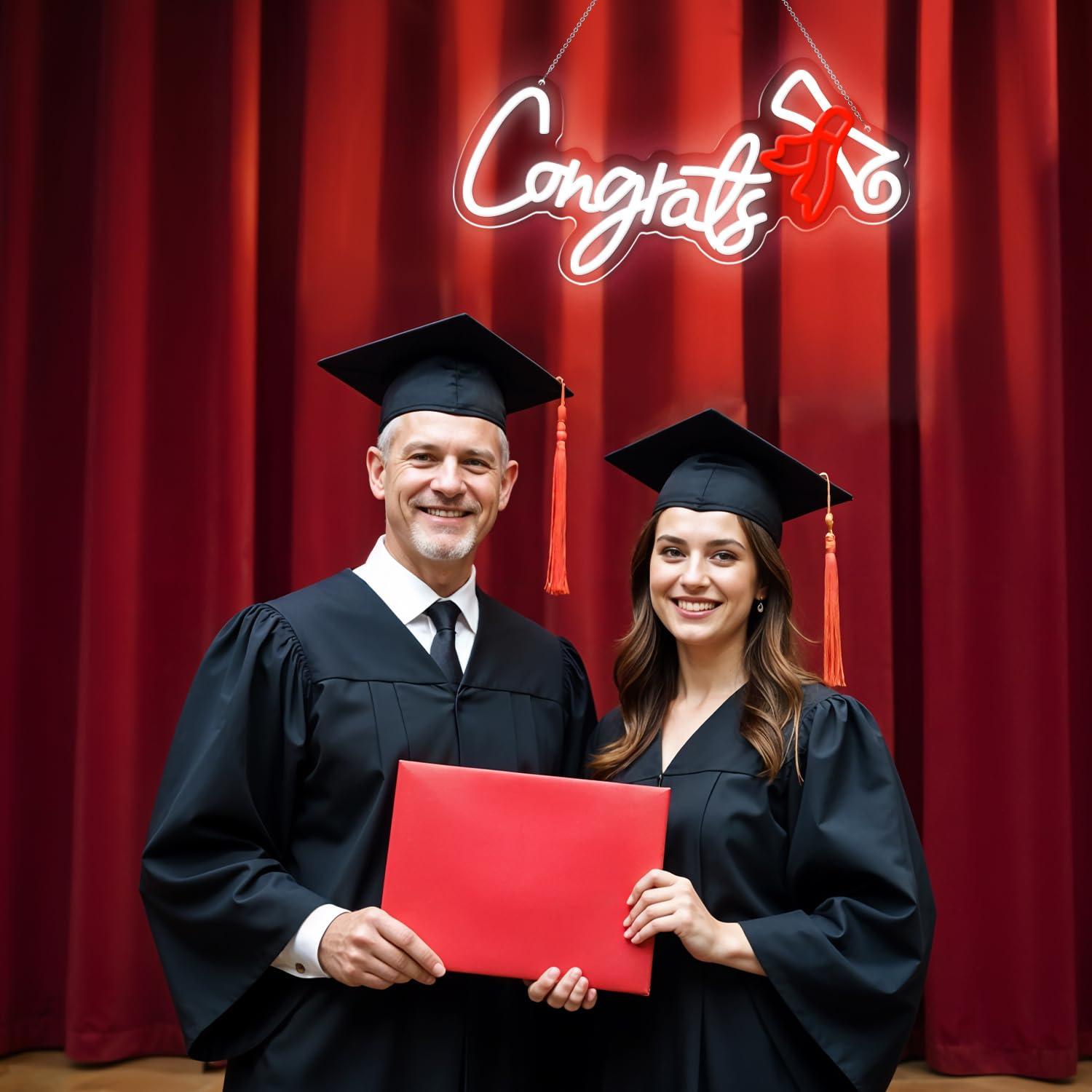 Letrero de Neón de Graduación, - Led Lighting Wall Decor reseña y precio