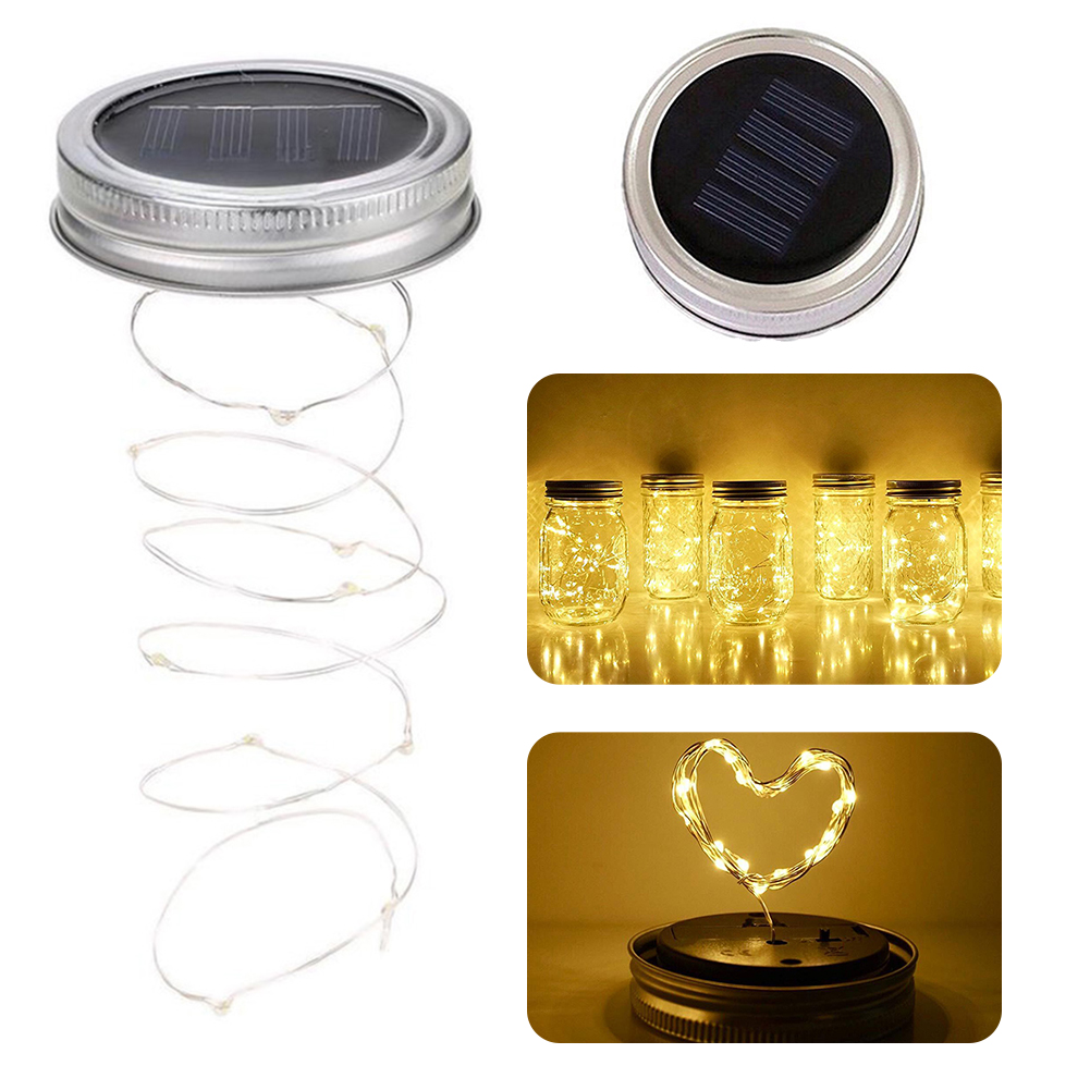 Guirnalda de Luces LED Solares - Outdoor Lighting Wedding Decor reseña y precio