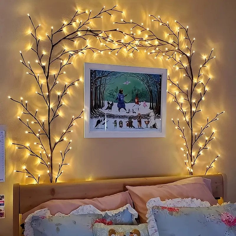 Tira de luces LED de 144 LED,  - Wall Decor Lighting Tree reseña y precio