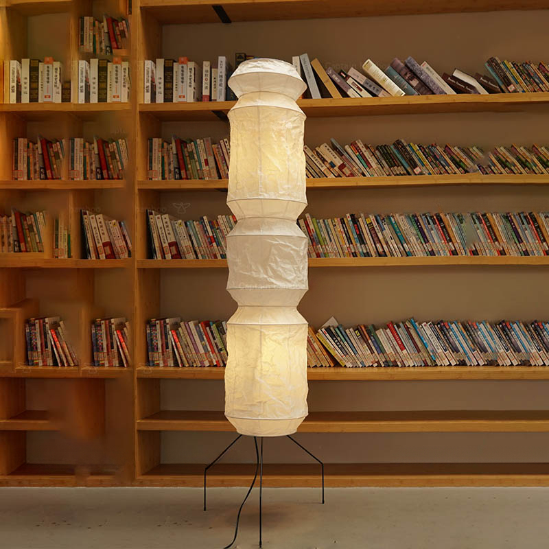 Lámpara de pie japonesa Wabi-s - Floor Lamp Tripod reseña y precio