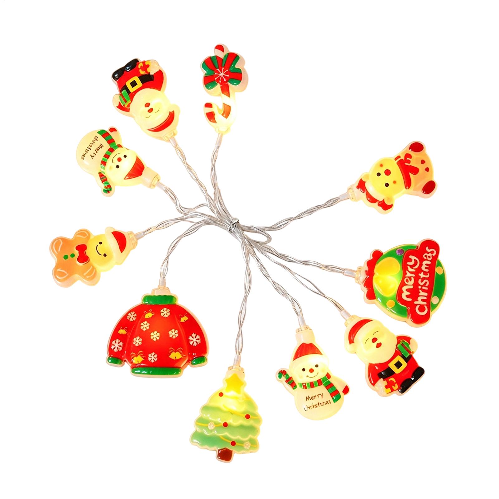 Guirnaldas de luces navideñas  - Lighting Tree Decor reseña y precio