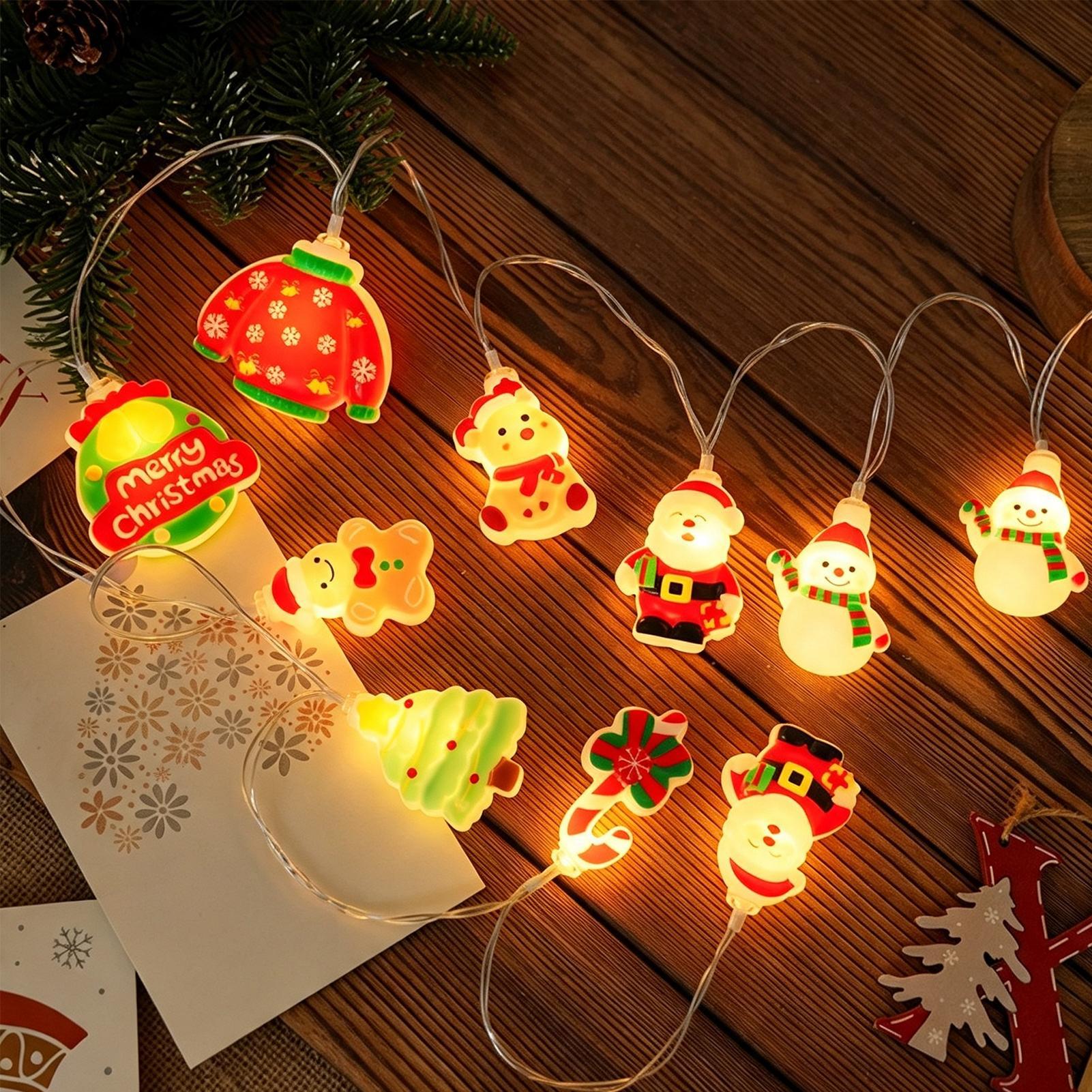 Guirnaldas de luces navideñas  - Lighting Tree Decor reseña y precio