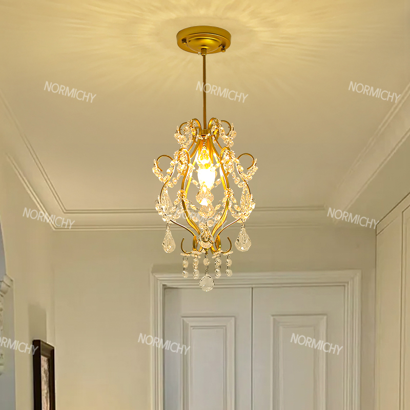 Candelabro pequeño de cristal  - Lighting Home Decor Items reseña y precio
