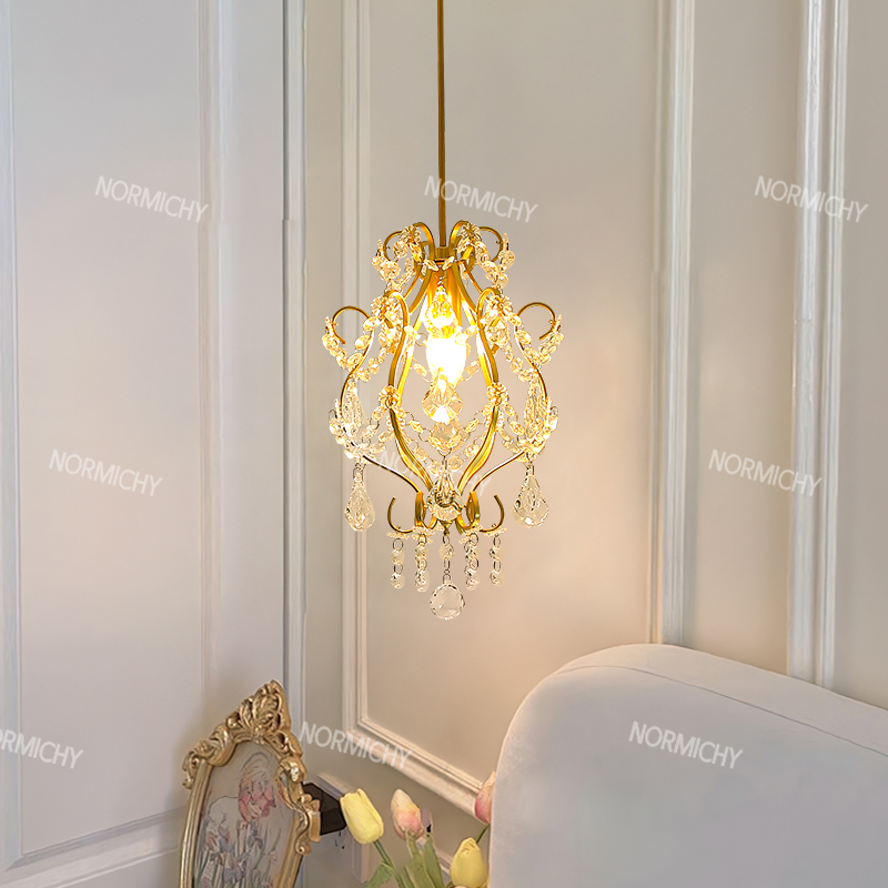 Candelabro pequeño de cristal  - Lighting Home Decor Items reseña y precio