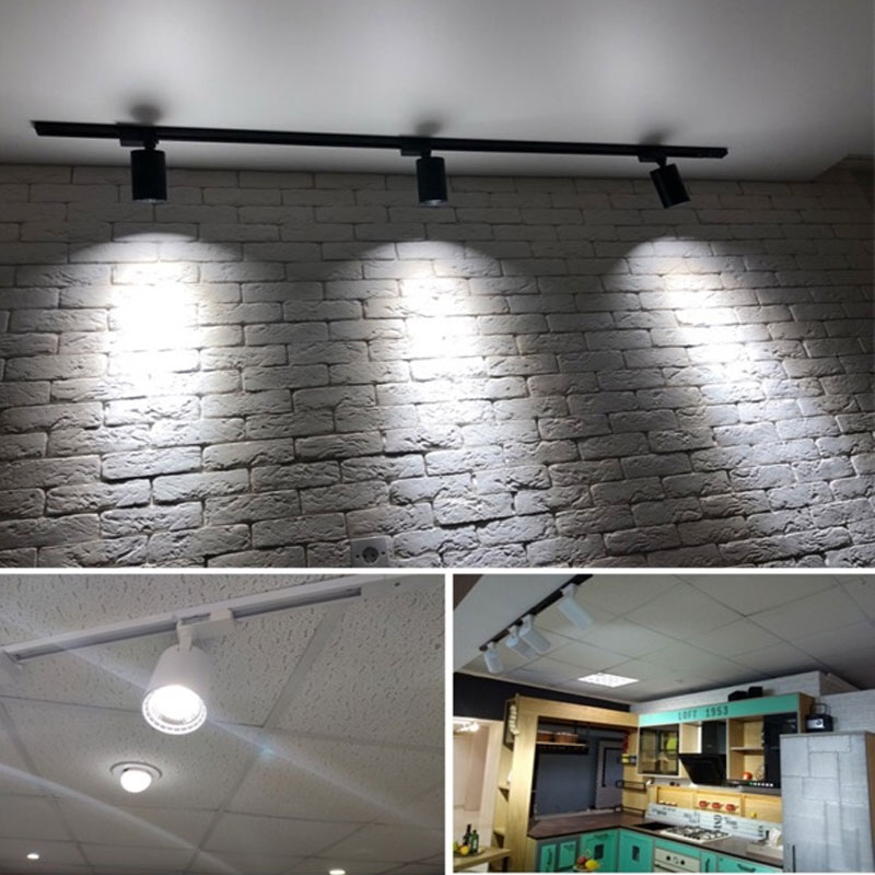 Juego de luces LED para riel,  - Decor Lighting Fixtures reseña y precio