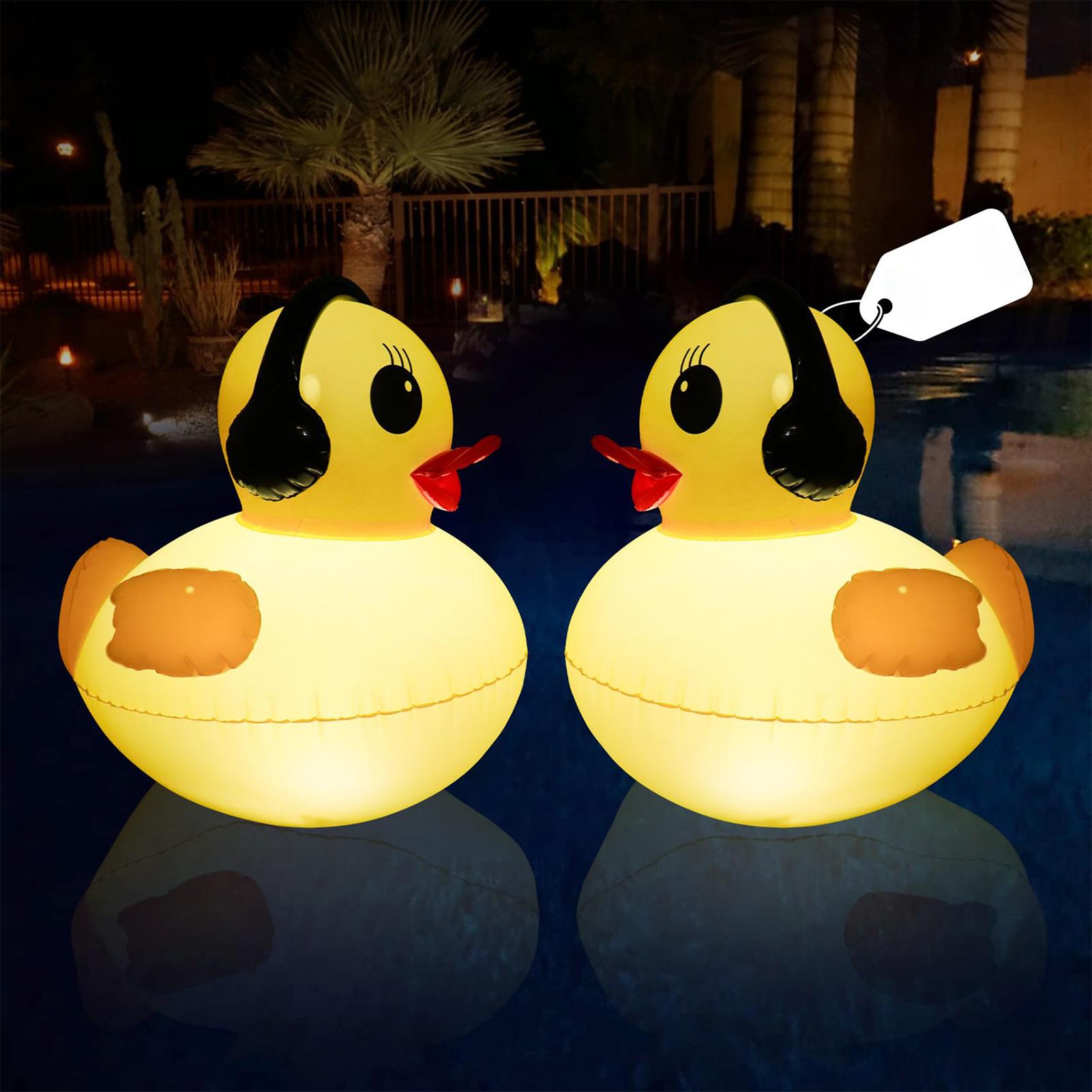 Luces flotantes para piscina,  - Outdoor Lighting Wedding Decor reseña y precio