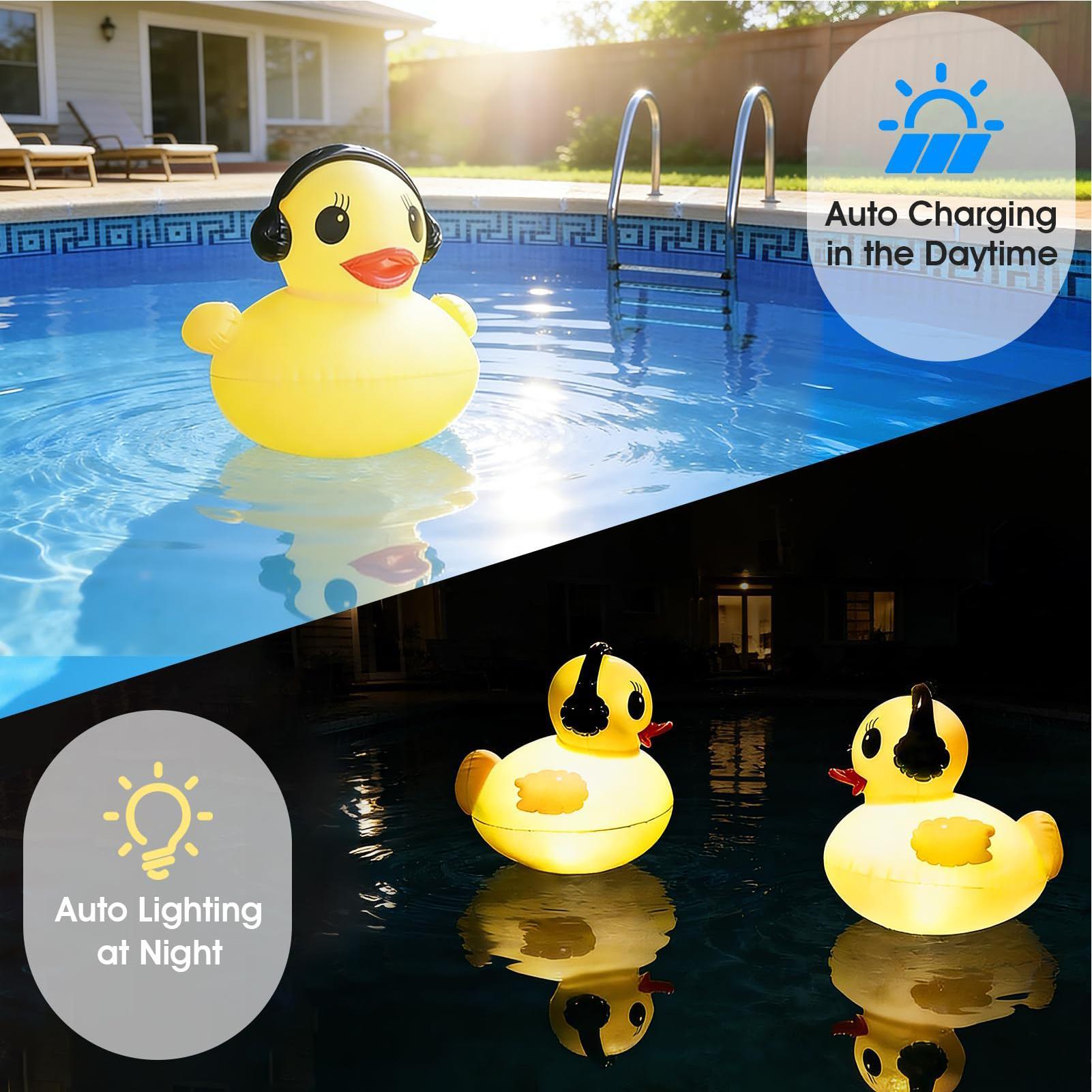 Luces flotantes para piscina,  - Outdoor Lighting Wedding Decor reseña y precio