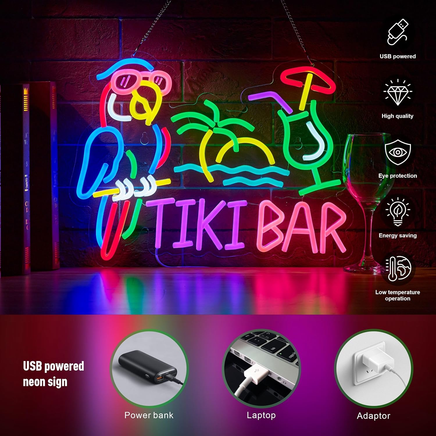 Letrero de Neón con Diseño de  - Lighting Tree Decor reseña y precio