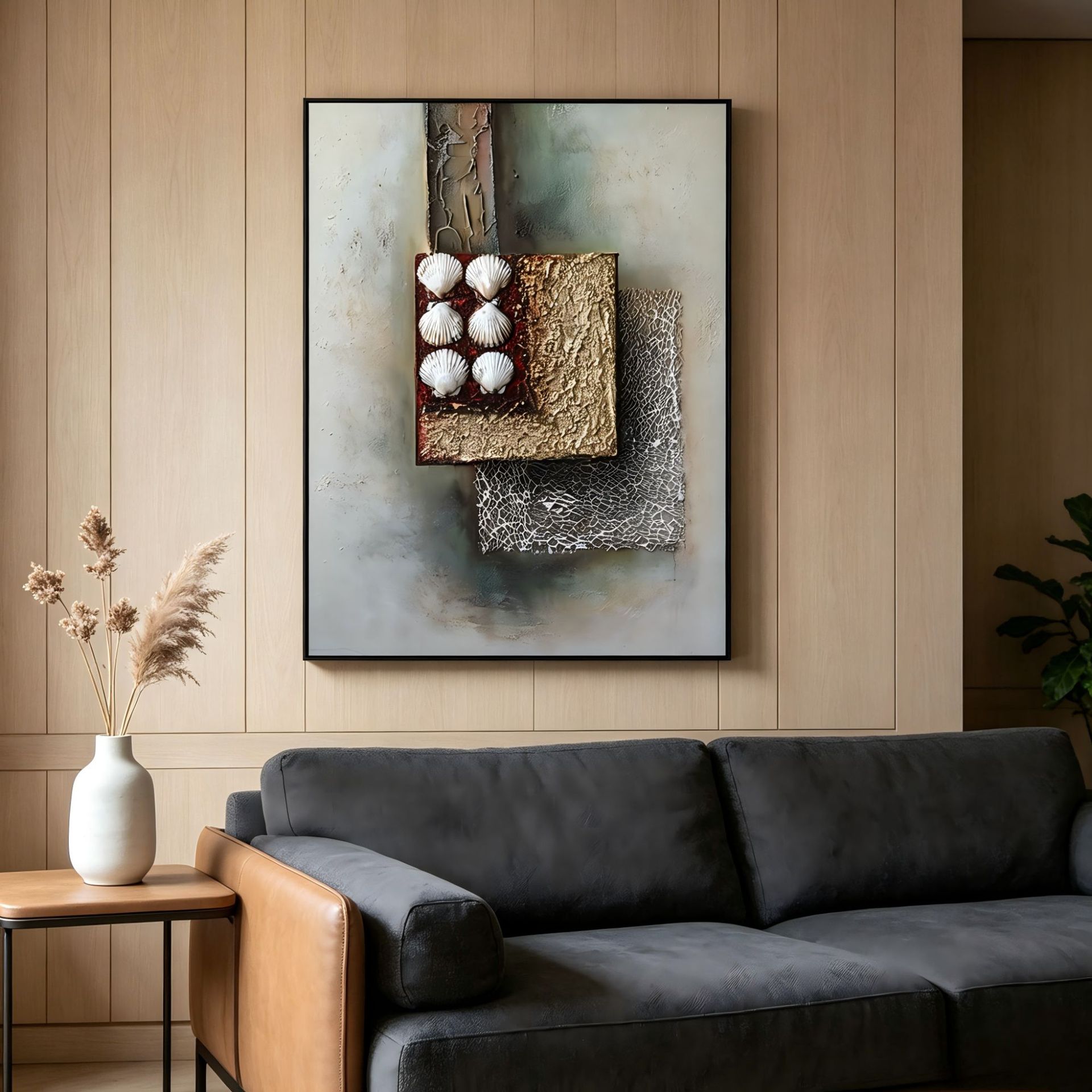 Pintura Decorativa Pintada a M - Elements Lighting Decor reseña y precio