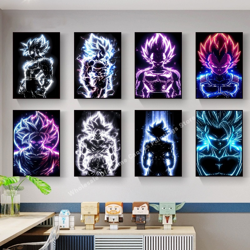 Póster con efecto de luz de ne - Lighting Home Decor Items reseña y precio
