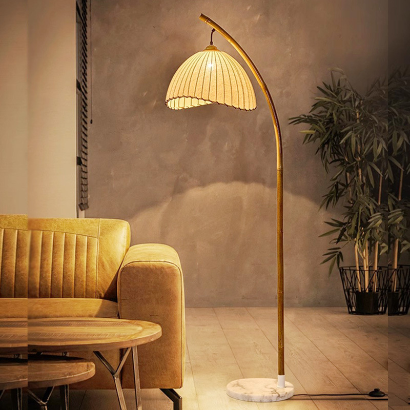 Lámpara de pie de estilo rústi - Floor Lamp Tripod reseña y precio
