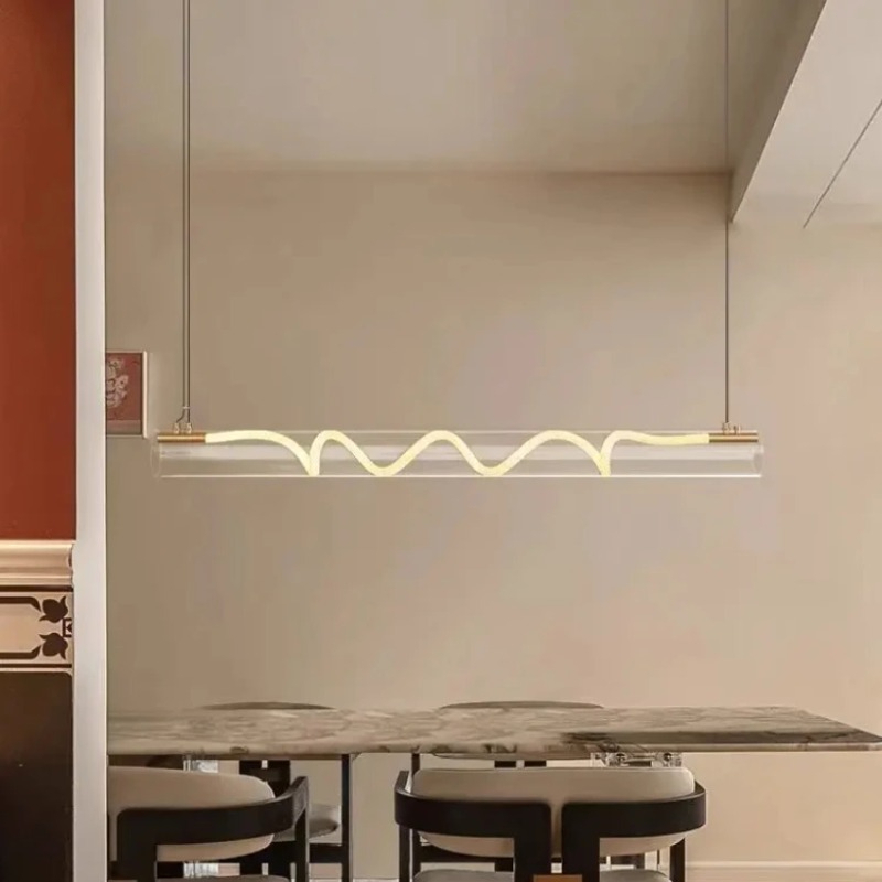 Lámpara de Techo de Tubo Largo - Decor Lighting Fixtures reseña y precio